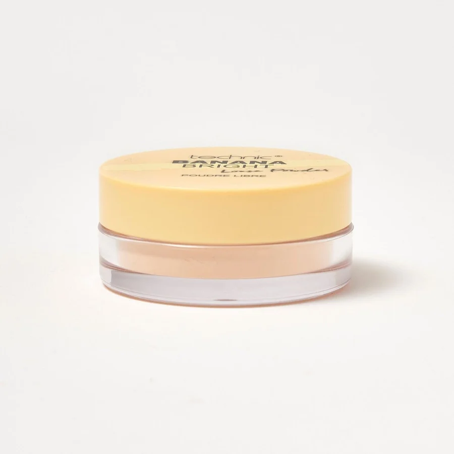 Technic Banana powder - Polvo amarillo matificador, fijador, iluminador - Imagen 3