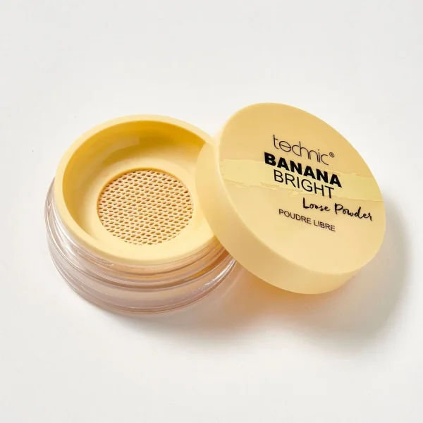 Technic Banana powder - Polvo amarillo matificador, fijador, iluminador