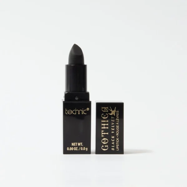 Technic Gothica Black Velvet - Matte Black barra de labios negra
