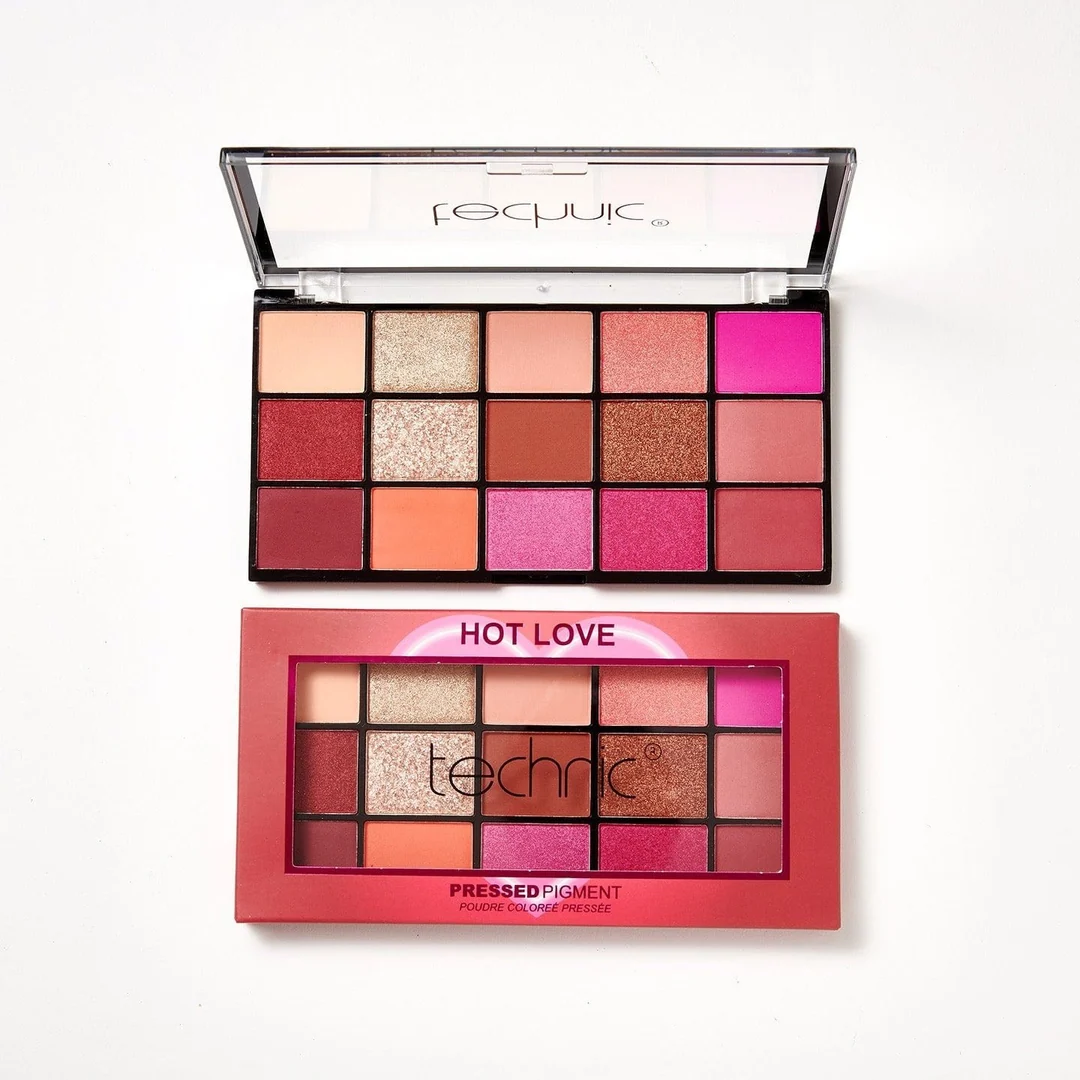 Technic Paleta 15 tonos pigmetados - Hot Love