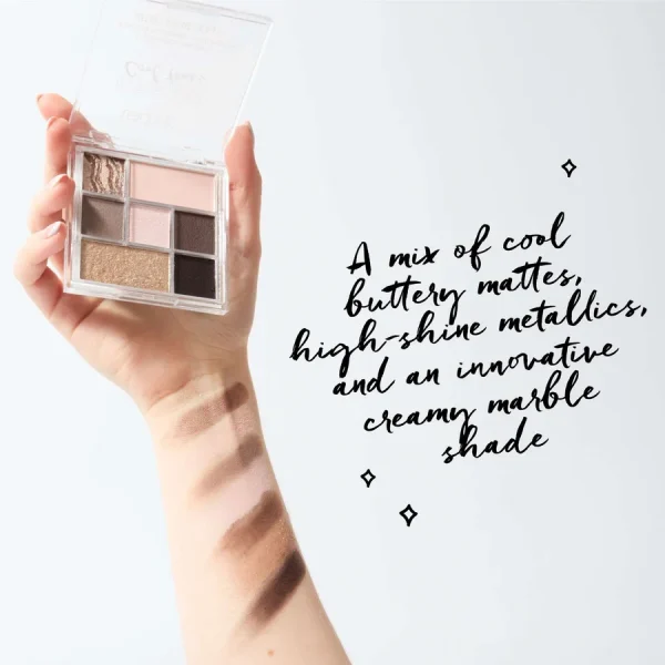 Technic Paleta 7 sombras crema - Cool Grey - tonos frios
