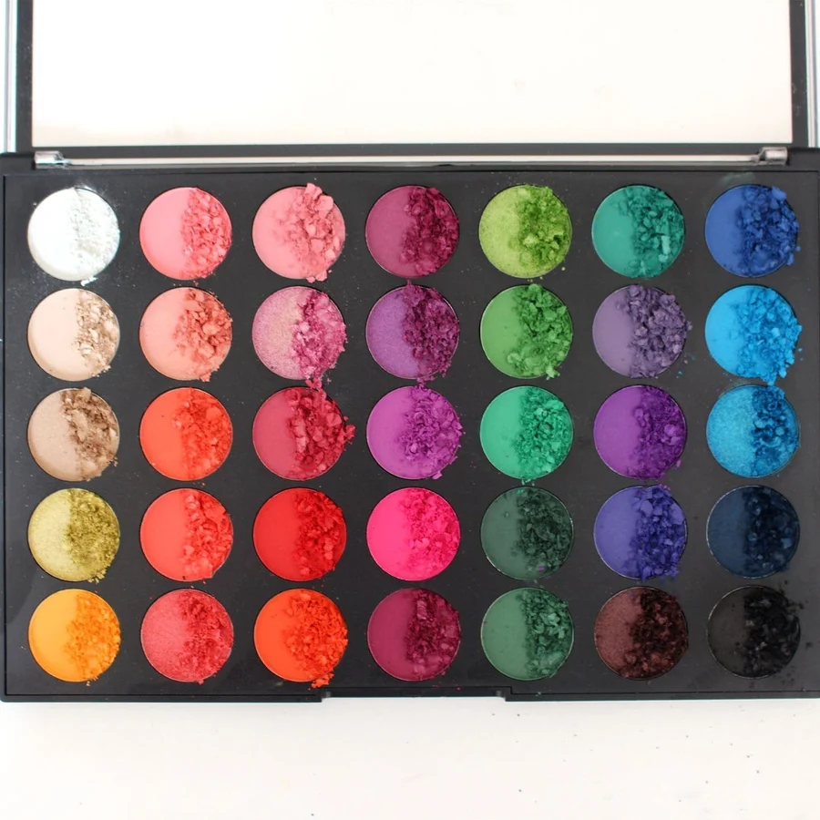 Technic Paleta sombras pigmentadas - Ibiza - intensos y colorida - Imagen 2