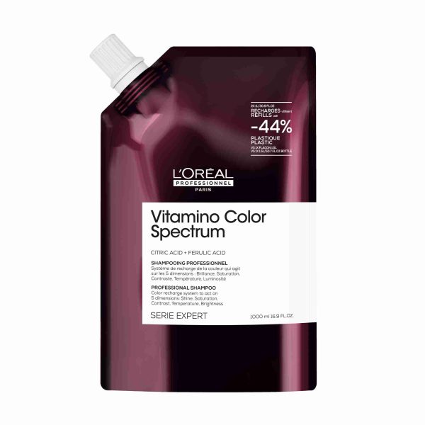 Vitamino Spectrum Champú sin sulfatos Recarga 1000ml - protector color - Loreal professionnel